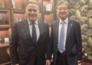 외교부 조현 장관, 데이브 맥코믹 미국 상원의원 면담